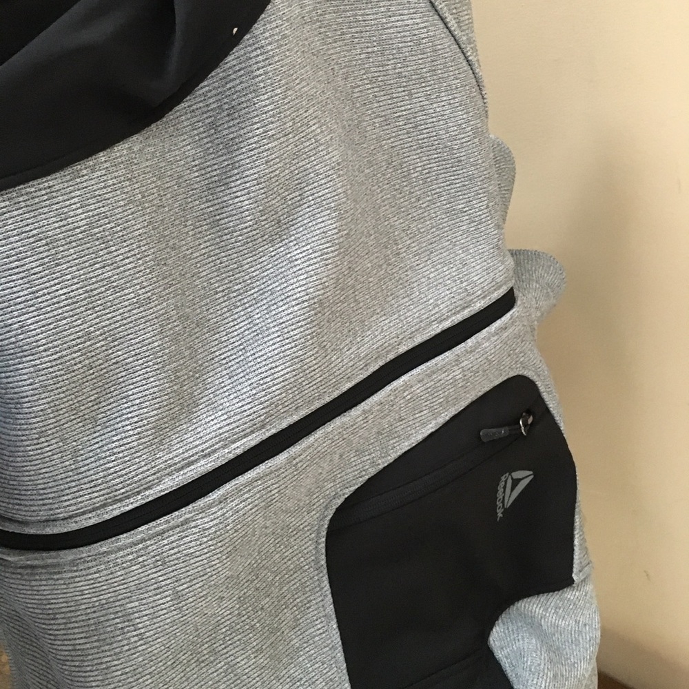 Reebok Full Zip Fleece Lined Speedwick Jacket - Picture 2 of 3